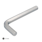 Llave allen standar acero cromo vanadio profesional 12,0 mm llave hexagonal, llave allen taller mecánica, llave allen bricolaje