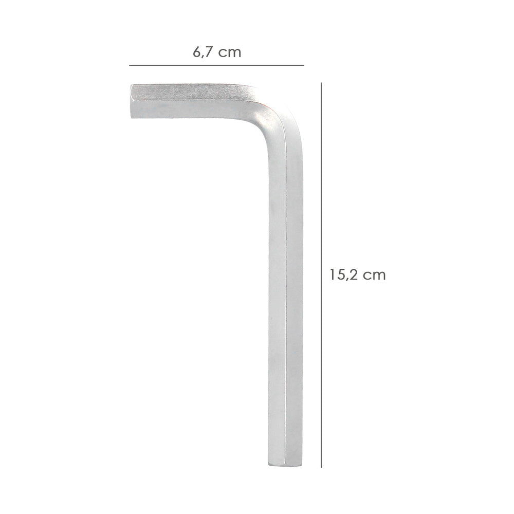 Llave allen standar acero cromo vanadio profesional 14 mm llave hexagonal, llave allen taller mecánica, llave allen bricolaje
