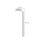 Llave allen larga acero cromo vanadio profesional 2,5 mm llave hexagonal, llave allen taller mecánica, llave allen bricolaje