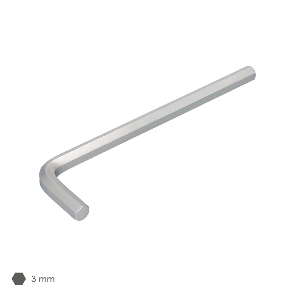 Llave allen larga acero cromo vanadio profesional 3,0 mm llave hexagonal, llave allen taller mecánica, llave allen bricolaje