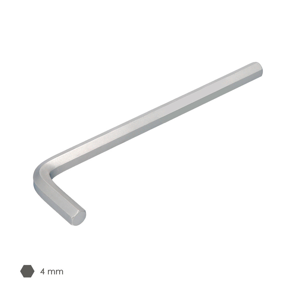 Llave allen larga acero cromo vanadio profesional 4,0 mm llave hexagonal, llave allen taller mecánica, llave allen bricolaje