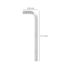 Llave allen larga acero cromo vanadio profesional 5,0 mm llave hexagonal, llave allen taller mecánica, llave allen bricolaje