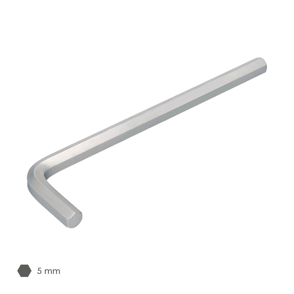 Llave allen larga acero cromo vanadio profesional 5,0 mm llave hexagonal, llave allen taller mecánica, llave allen bricolaje