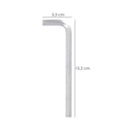 Llave allen larga acero cromo vanadio profesional 6,0 mm llave hexagonal, llave allen taller mecánica, llave allen bricolaje
