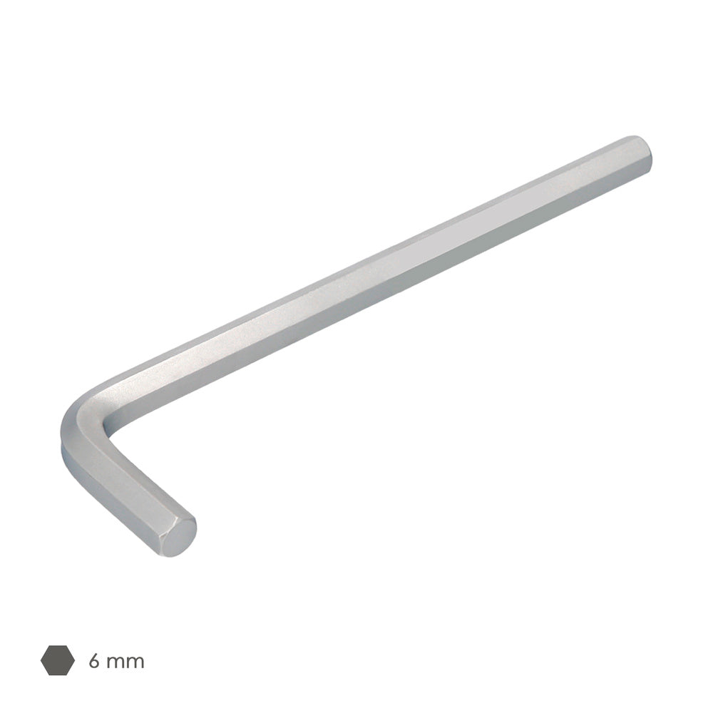 Llave allen larga acero cromo vanadio profesional 6,0 mm llave hexagonal, llave allen taller mecánica, llave allen bricolaje
