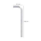 Llave allen larga acero cromo vanadio profesional 7,0 mm llave hexagonal, llave allen taller mecánica, llave allen bricolaje