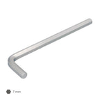 Llave allen larga acero cromo vanadio profesional 7,0 mm llave hexagonal, llave allen taller mecánica, llave allen bricolaje