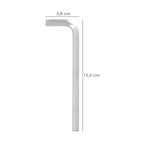 Llave allen larga acero cromo vanadio profesional 8,0 mm llave hexagonal, llave allen taller mecánica, llave allen bricolaje