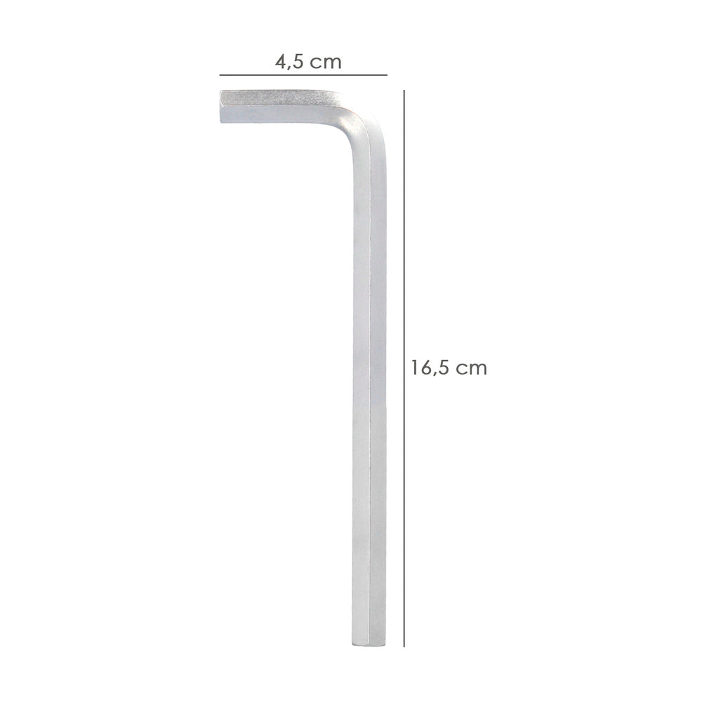 Llave allen larga acero cromo vanadio profesional 9,0 mm llave hexagonal, llave allen taller mecánica, llave allen bricolaje