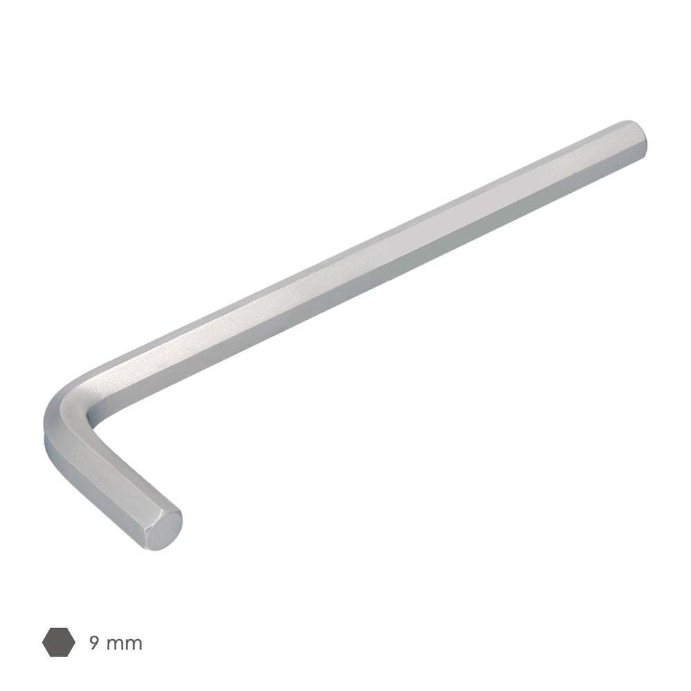 Llave allen larga acero cromo vanadio profesional 9,0 mm llave hexagonal, llave allen taller mecánica, llave allen bricolaje