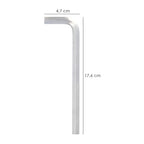 Llave allen larga acero cromo vanadio profesional 10,0 mm llave hexagonal, llave allen taller mecánica, llave allen bricolaje