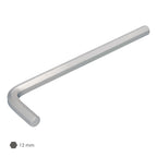Llave allen larga acero cromo vanadio profesional 12,0 mm llave hexagonal, llave allen taller mecánica, llave allen bricolaje
