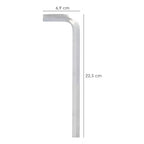 Llave allen larga acero cromo vanadio profesional 14,0 mm llave hexagonal, llave allen taller mecánica, llave allen bricolaje