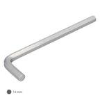 Llave allen larga acero cromo vanadio profesional 14,0 mm llave hexagonal, llave allen taller mecánica, llave allen bricolaje