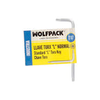 Llave torx standar acero cromo vanadio profesional t07 mm llave estrella, llave allen estrella