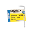 Llave torx standar acero cromo vanadio profesional t08 mm llave estrella, llave allen estrella