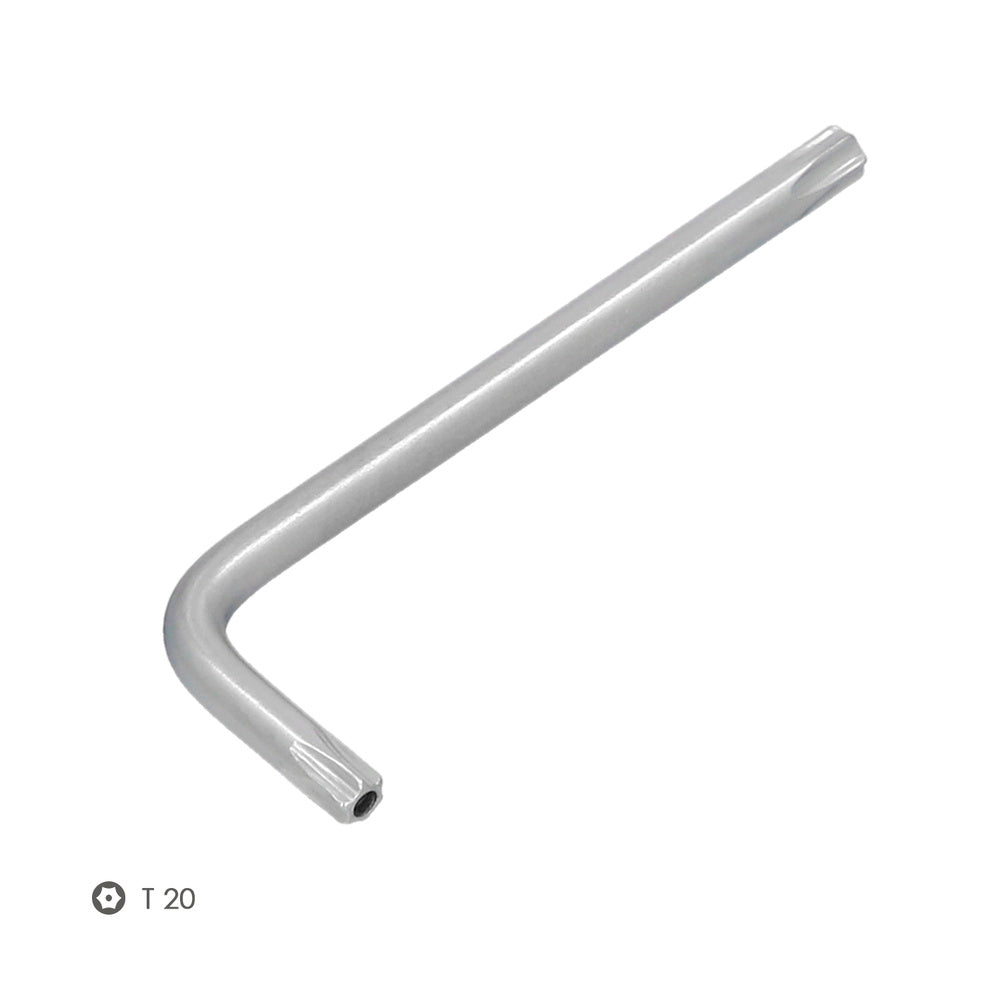 Llave torx inviolable standar acero cromo vanadio profesional t20 mm llave estrella, llave allen estrella