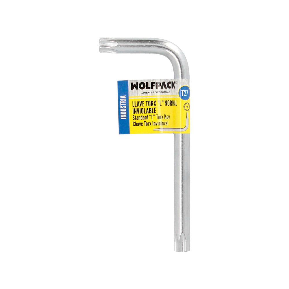 Llave torx inviolable standar acero cromo vanadio profesional t27 mm llave estrella, llave allen estrella
