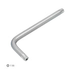 Llave torx inviolable standar acero cromo vanadio profesional t30 mm llave estrella, llave allen estrella