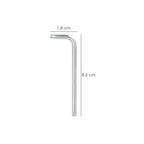 Llave torx inviolable larga acero cromo vanadio profesional t09 mm llave estrella, llave allen estrella