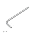 Llave torx inviolable larga acero cromo vanadio profesional t09 mm llave estrella, llave allen estrella