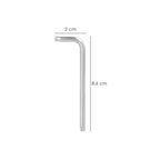 Llave torx inviolable larga acero cromo vanadio profesional t10 mm llave estrella, llave allen estrella