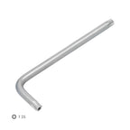 Llave torx inviolable larga acero cromo vanadio profesional t25 mm llave estrella, llave allen estrella