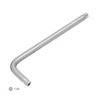 Llave torx inviolable larga acero cromo vanadio profesional t30 mm llave estrella, llave allen estrella