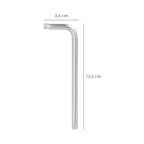 Llave torx inviolable larga acero cromo vanadio profesional t40 mm llave estrella, llave allen estrella