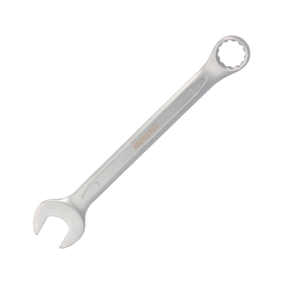 Llave combinada plus 7x7 acero cromo vanadio din 3113. Llave doble boca, llave fija, llave estrella