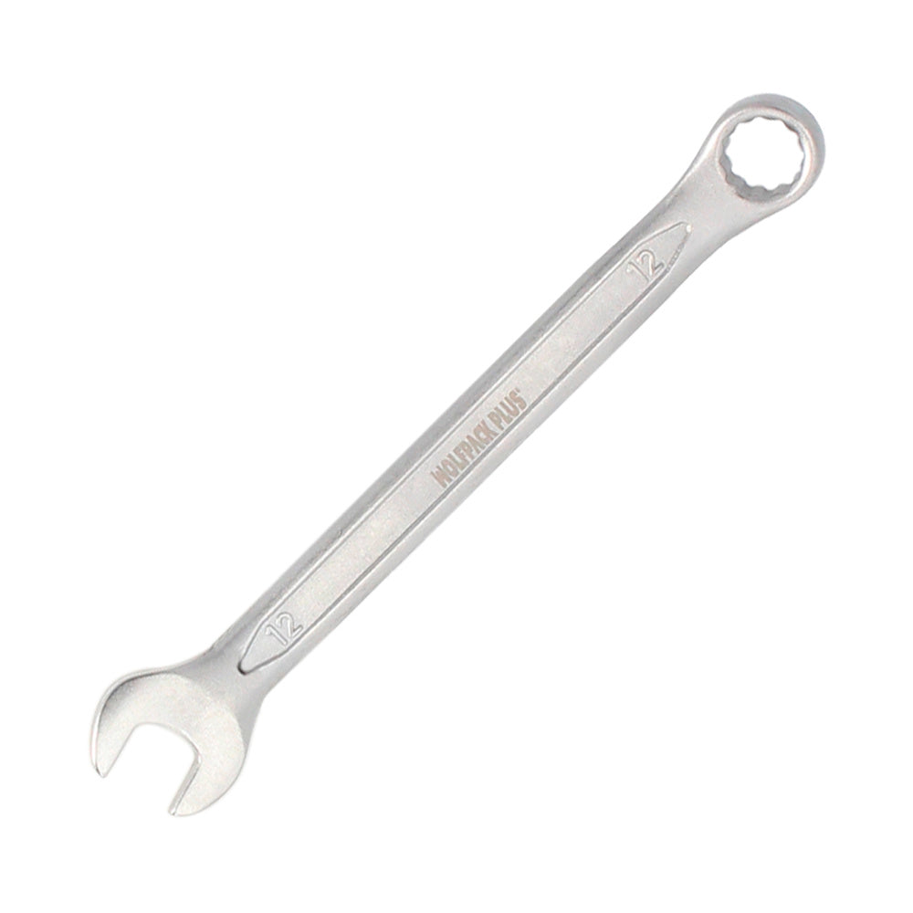 Llave combinada plus 12x12 acero cromo vanadio din 3113. Llave doble boca, llave fija, llave estrella