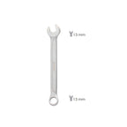 Llave combinada plus 13x13 acero cromo vanadio din 3113. Llave doble boca, llave fija, llave estrella