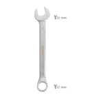 Llave combinada plus 21x21 acero cromo vanadio din 3113. Llave doble boca, llave fija, llave estrella