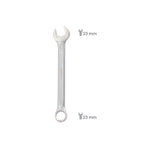 Llave combinada plus 23x23 acero cromo vanadio din 3113. Llave doble boca, llave fija, llave estrella