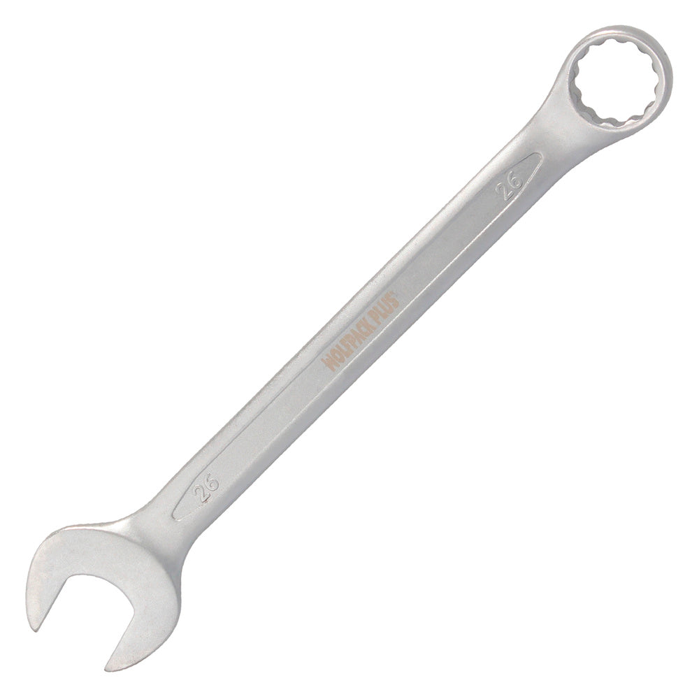 Llave combinada plus 26x26 acero cromo vanadio din 3113. Llave doble boca, llave fija, llave estrella