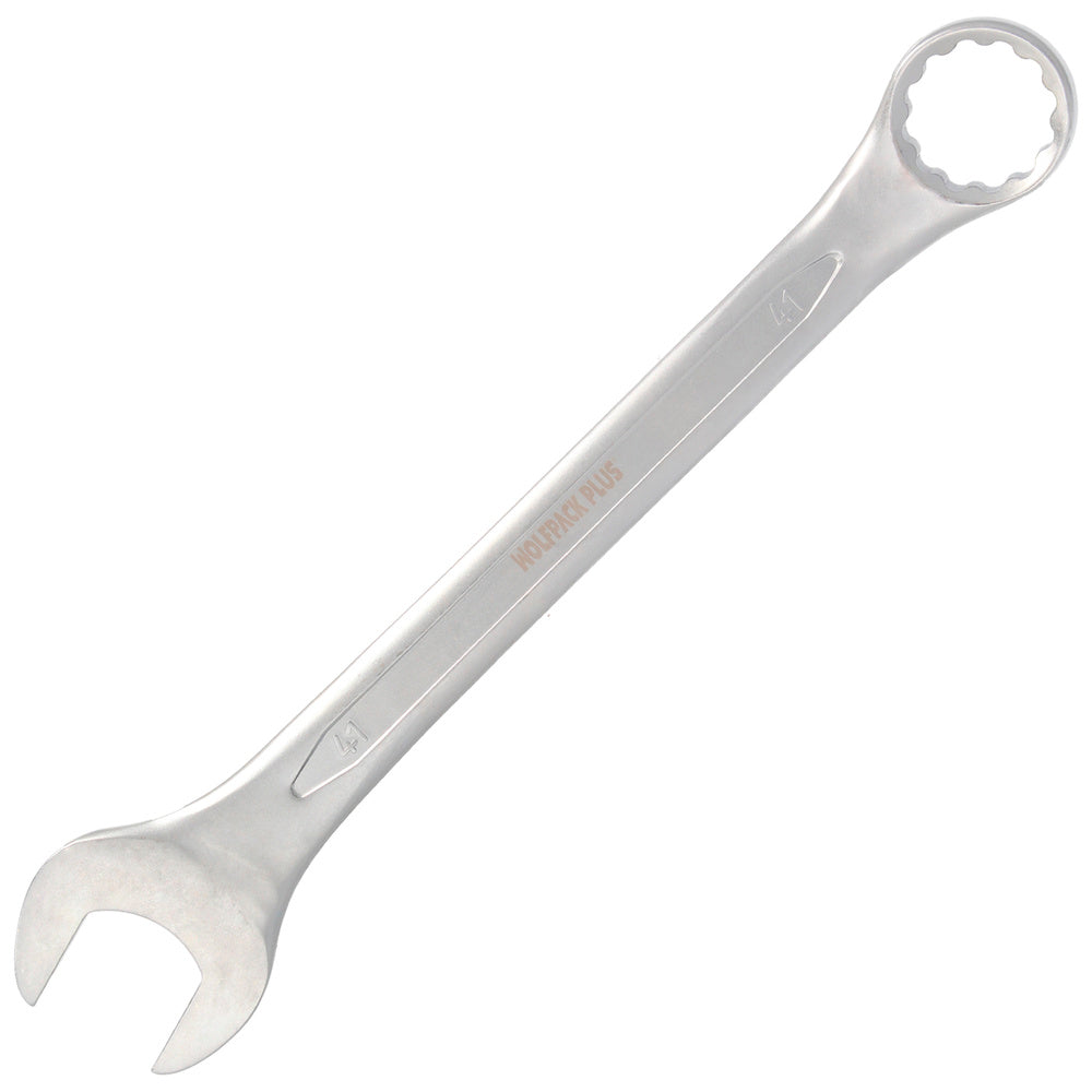 Llave combinada plus 41x41 acero cromo vanadio din 3113. Llave doble boca, llave fija, llave estrella