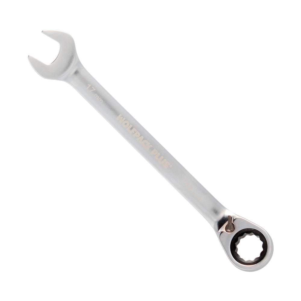 Llave combinada con carraca 17 mm din 3113