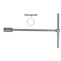 Chave de caixa Maurer com cabo em "T", 10 mm