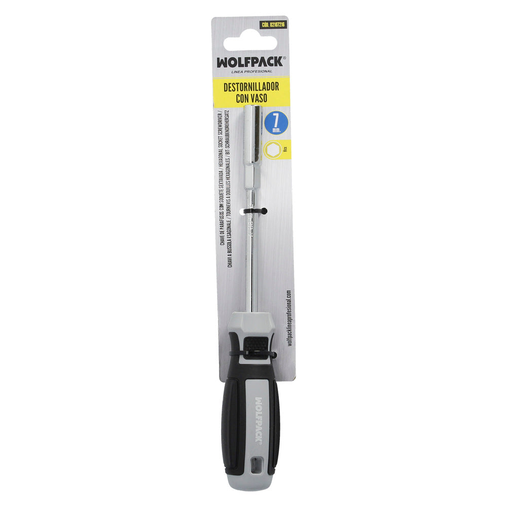 Destornillador con vaso 7,0 mm