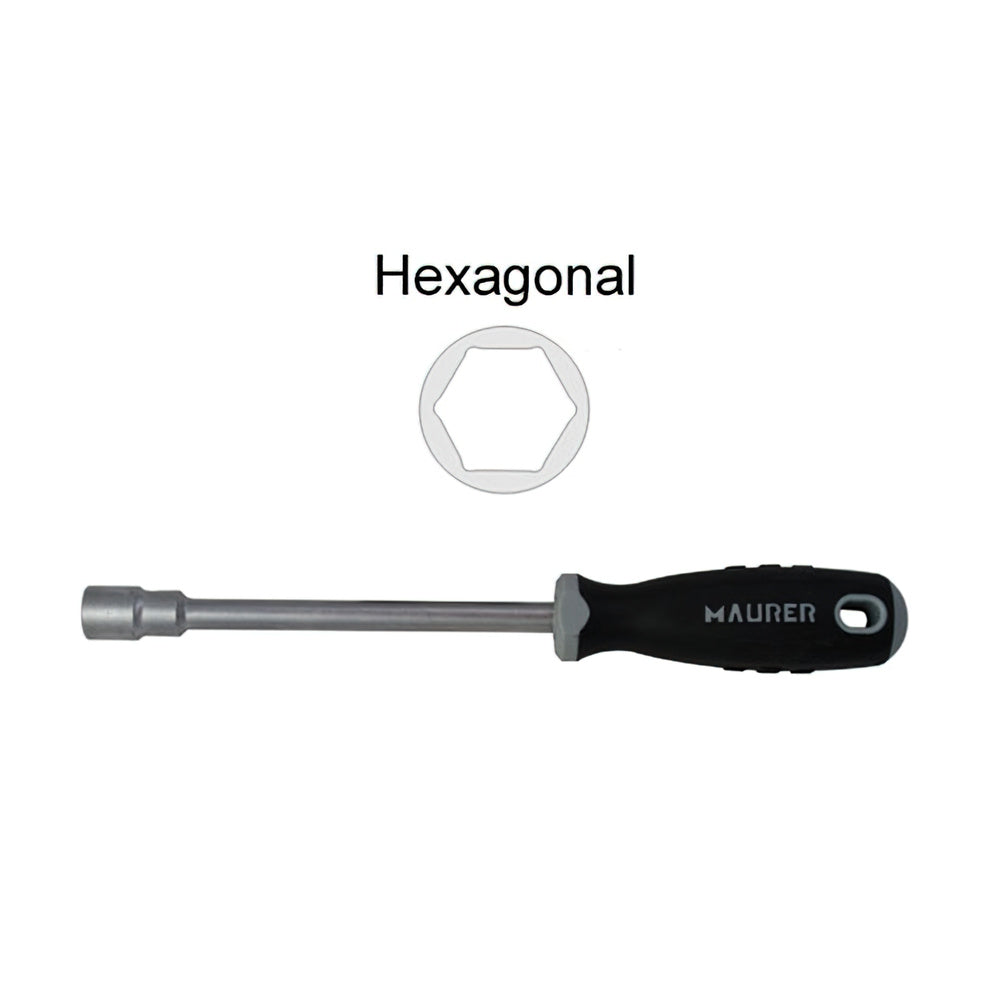 Screwdriver with 7.0 mm socket