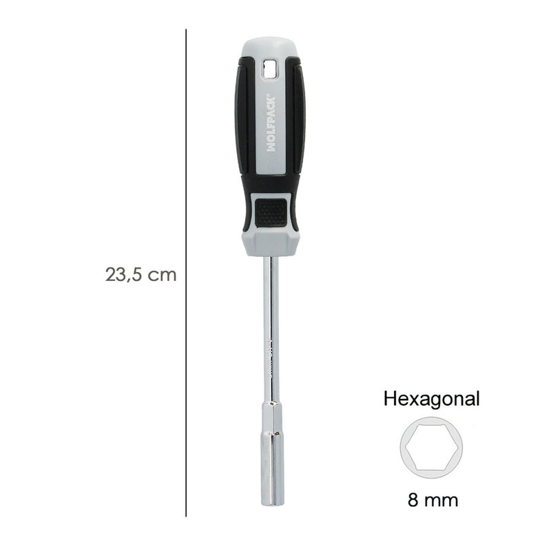 Destornillador con vaso 8,0 mm
