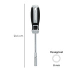 Destornillador con vaso 8,0 mm