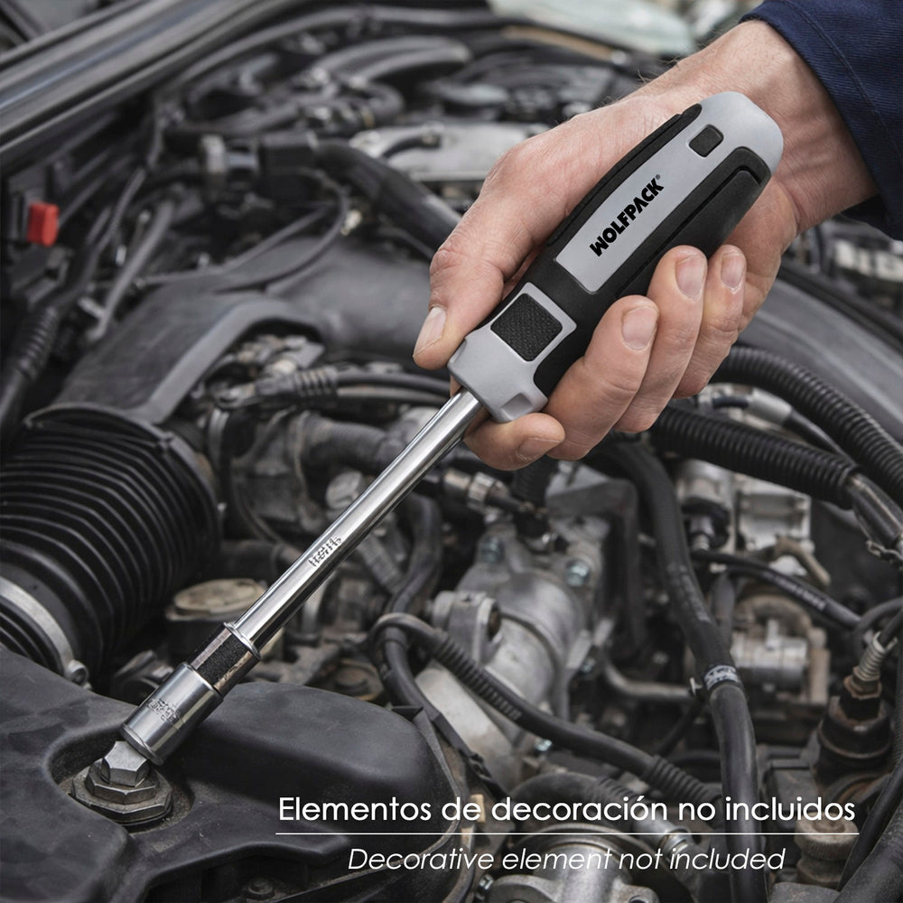 Screwdriver with 8.0 mm socket
