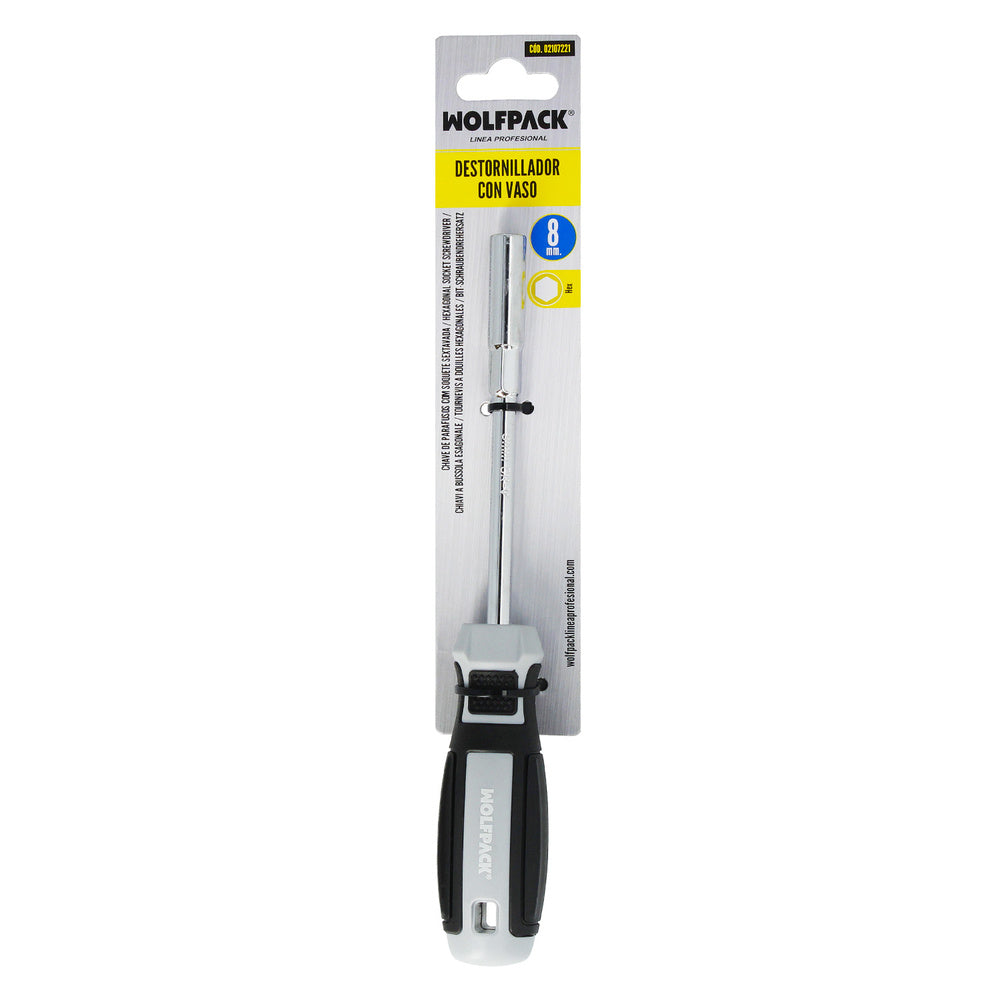 Destornillador con vaso 8,0 mm