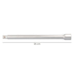 Extensão de chave de caixa quadrada 1/2" comprimento 250 mm aço cromo vanádio