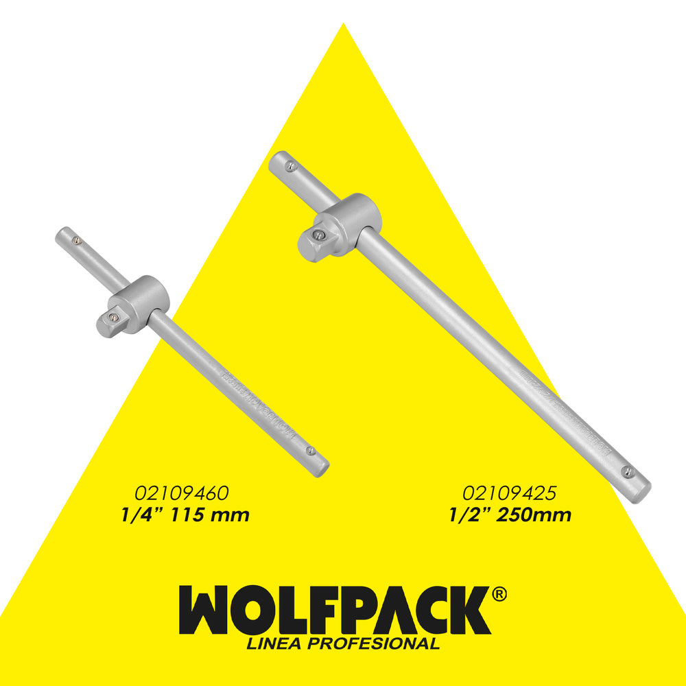 Pega deslizante de 1/2" com 250 mm de comprimento
