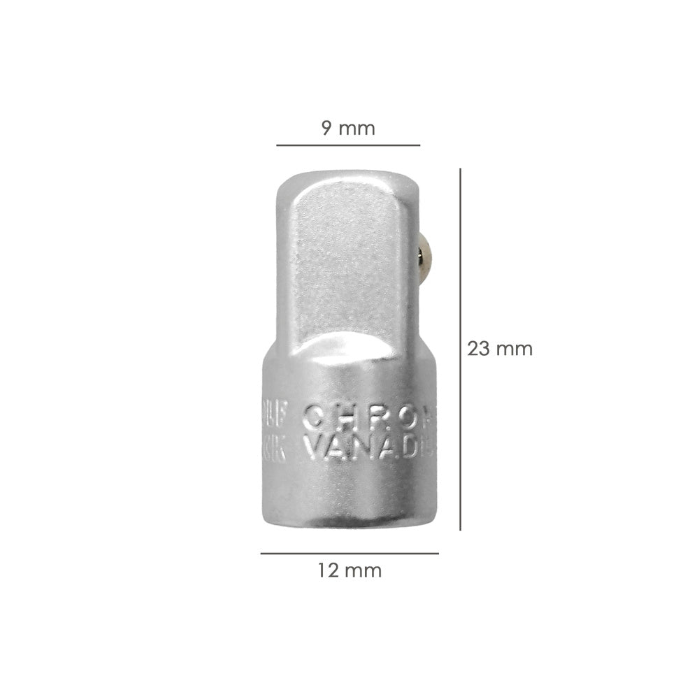 Adaptador de aumento de 1/4" fêmea para 3/8" macho