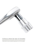 Adaptador aumentador 1/4" hembra 3/8" macho