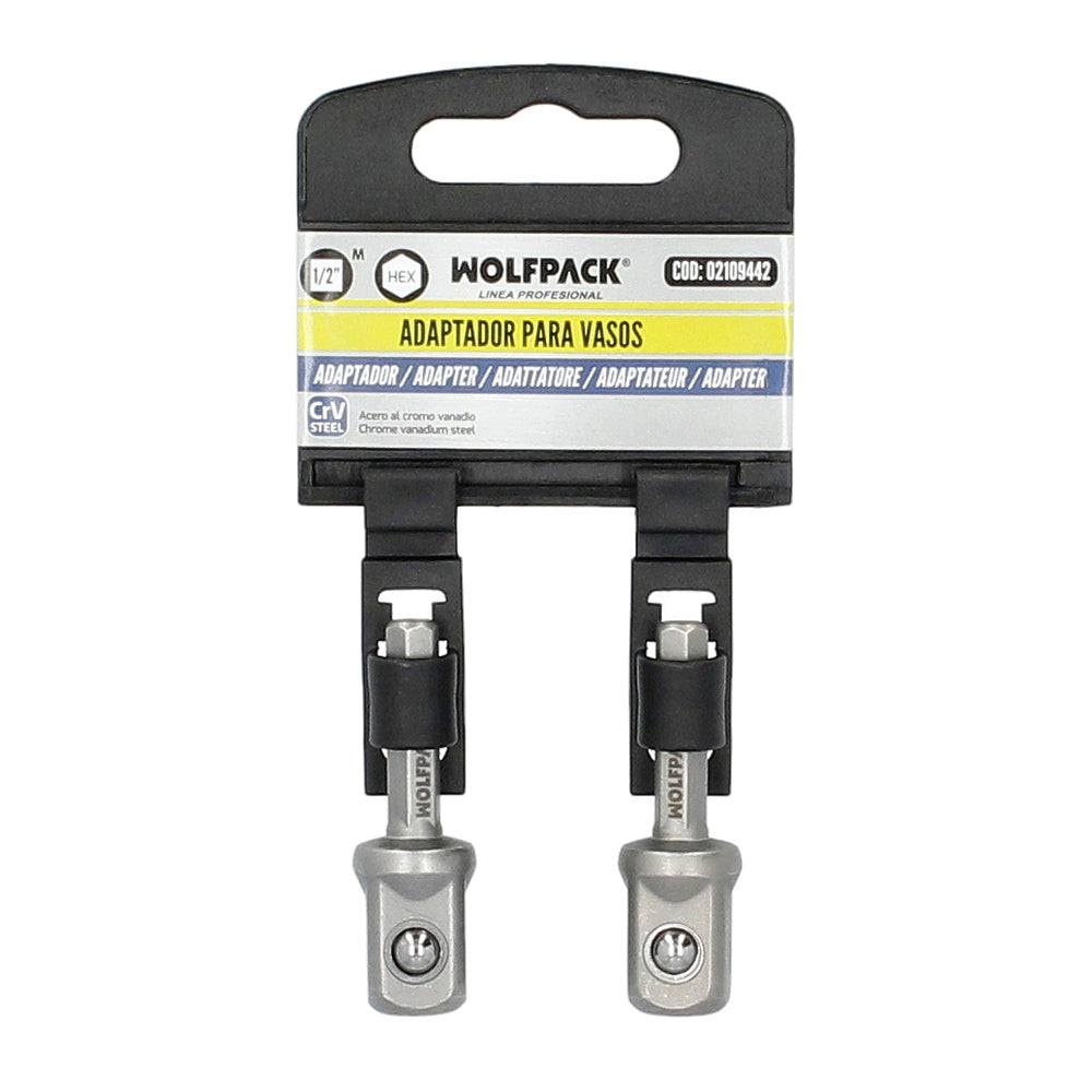 Adaptador para llaves de vasos de 1/2"