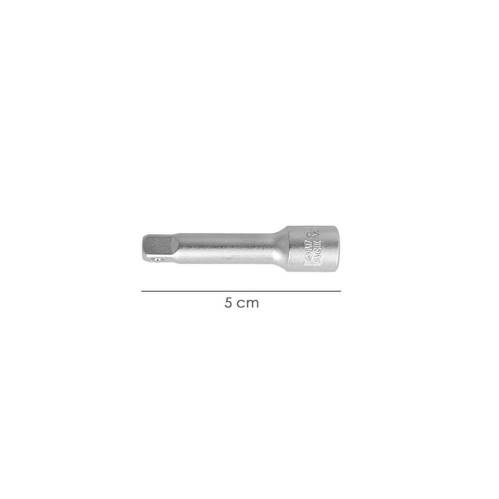 Extensão para chave de caixa de 1/4", com 50 mm de comprimento